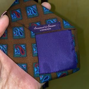 Seaward & Stern 100% Silk Tie